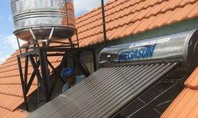 Giải pháp thi công lắp đặt máy nước nóng Megasun trên mái ngói